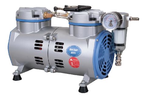 Vacuum pump Rocker 801 -670mmHg (120mbar) 68l/min