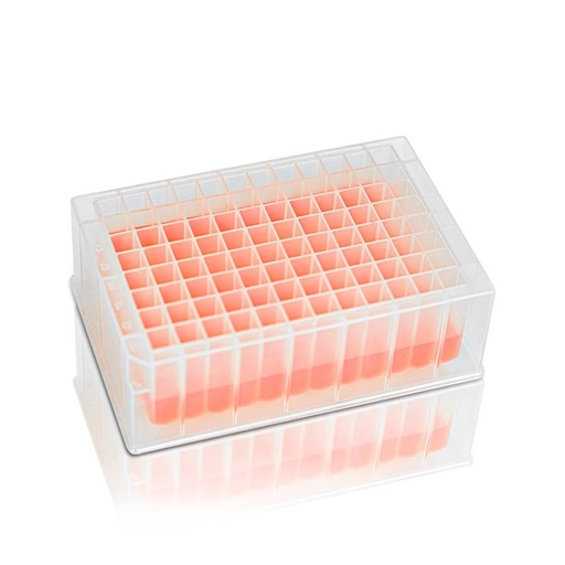 [PK00158] 360 uL Deep Well Plate' 96-Well' Round Well' V Bottom' Non-Sterile10 Stück/Beutel' 10 Beutel/Karton