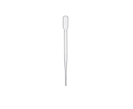 [PK00093] 2-mL-Pasteurpipette mit Graduierung' Einzelne Skala' Länge 155 mm ' Volles Volumen 5 mL' Großpackung' Klar' Unsteril500 Stück/Packung' 10 Packungen/Karton