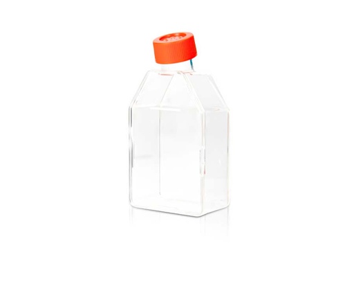 [PK00263] 25 cm2 Cell Culture Flask‚ 50 mL‚ Vent Cap‚ Tis sue Culture (TC) Treated‚ Sterile 12 pieces/bag‚ 25 bags/carton