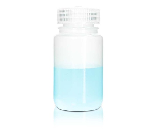 [PK00461] 125 mL PP-Reagenzienflasche und Deckel' Weithals' Transluzent' Unsteril25 Stück/Beutel' 10 Beutel/Karton