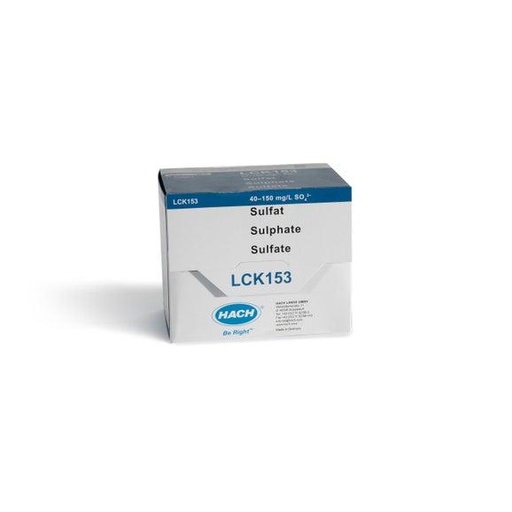 [LCK153] LCK 153 Sulfat, 40-150 mg/l, 1 Packung (25 Bestimmungen)