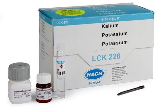[LCK228] Potassium cuvette test, 5-50 mg/L K, 25 tests