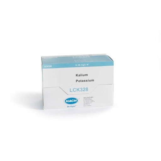 [LCK328] LCK 328 Kalium Küvetten-Test 8-50 mg/L K, 24 Bestimmungen