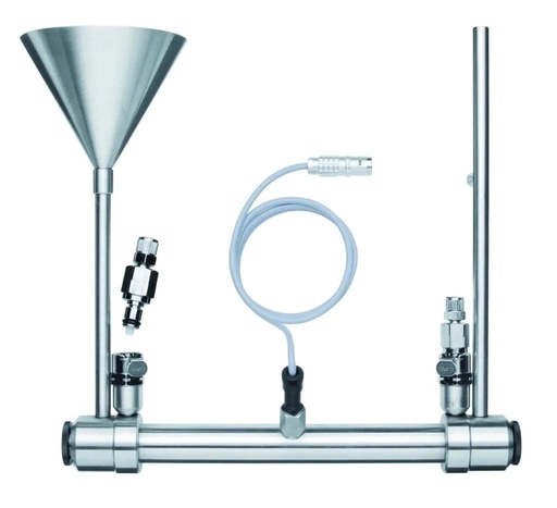 [03820] Röhre 100 mm mit Trichter und Überlaufröhre für Polarimeter und Coloromat®