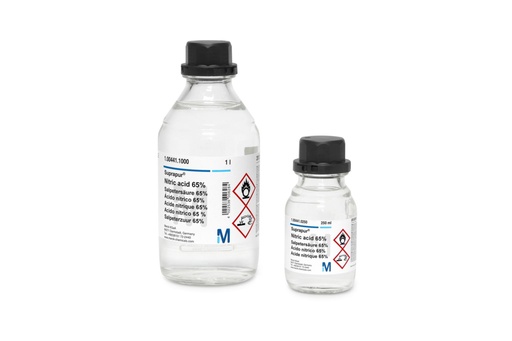 [1.00441.1000] Nitric acid 1 mol/l (1 N), 1L, Suprapur® for trace analysis, Supelco®, 1L