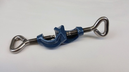 [VL04810S] Double bosshead with M8 stainless steel thumb bolt