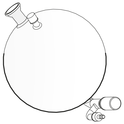 [15-300-004-11] Heidolph Auffangkolben 10L mit Bodenablass 