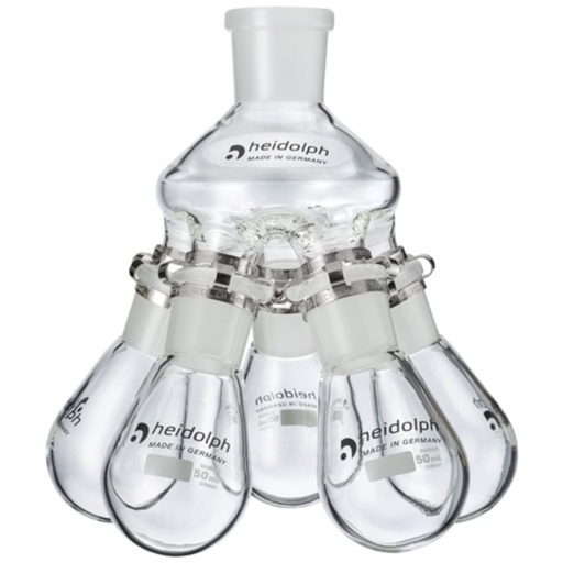 [15-300-005-04] Heidolph Kolbenspinne kpl. NS29 5x50ml 