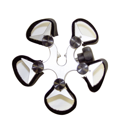 [505-81010-00] Heidolph 5er Klemme (Klettband) für StarFish Reaktionssysteme Magnetrührer