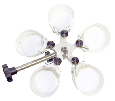 [505-81020-00] Heidolph 5er Klemme (Silikonband & Griff) für StarFish Reaktionssysteme Magnetrührer