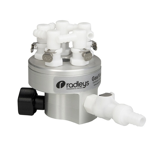 [505-81040-00] Heidolph Gas/Vakuum Multiverteiler m Anschlüssen für StarFish Reaktionssysteme Magnetrühr