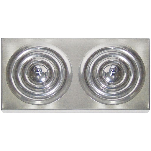 [DH.WB030106] Lid with concentric ring cover set, 2 pcs. for water bath 6 Liter
