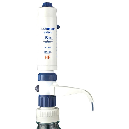 [5 370 823]  Bottle-top dispenser Labmax airless HF, 1.0-10.0ml