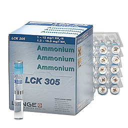 [LCK305] Hach LCK314 Ammonium cuvette test 1.0-12.0 mg/L NH4-N