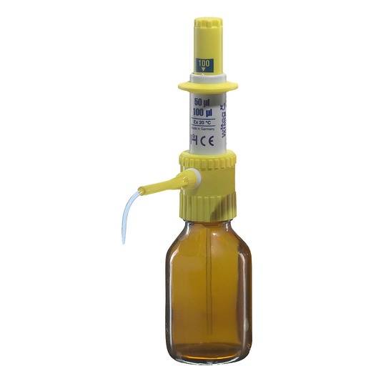 [5 371 101]  Bottle-top dispenser Minispensor, yellow