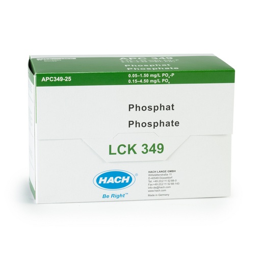 [LCK349] Hach LCK349 Phosphat (ortho/gesamt) Küvetten-Test 0,05-1,5 mg/L PO4-P