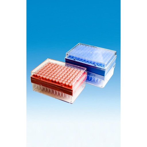 [5 409 210] Pipette tips, PP, blue, universal, 100 - 1000 µl, with cover, autoclavable rack Case = 96 pcs.