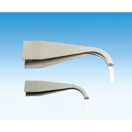 [5 497 400] TITREX-discharge tube, made of PTFE, tube holder, natural color