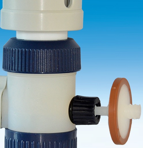 [8 212 004] Filter für Entlüftungskanal für Flaschenaufsatz-Dispenser und digitale Bürette