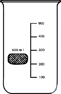 [5 504 100] Becher, hohe Form, 100 ml,   mit Teilung, ohne Ausguss, A.Ø 48 mm, Höhe 80 mm,   DURAN® Glas,    