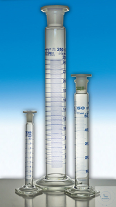 [3 752 050 BL] Grad. cylinders 500 : 5 ml, class B, stoppered, with hexagonal base, made from DURAN components pack = 10 pcs 
